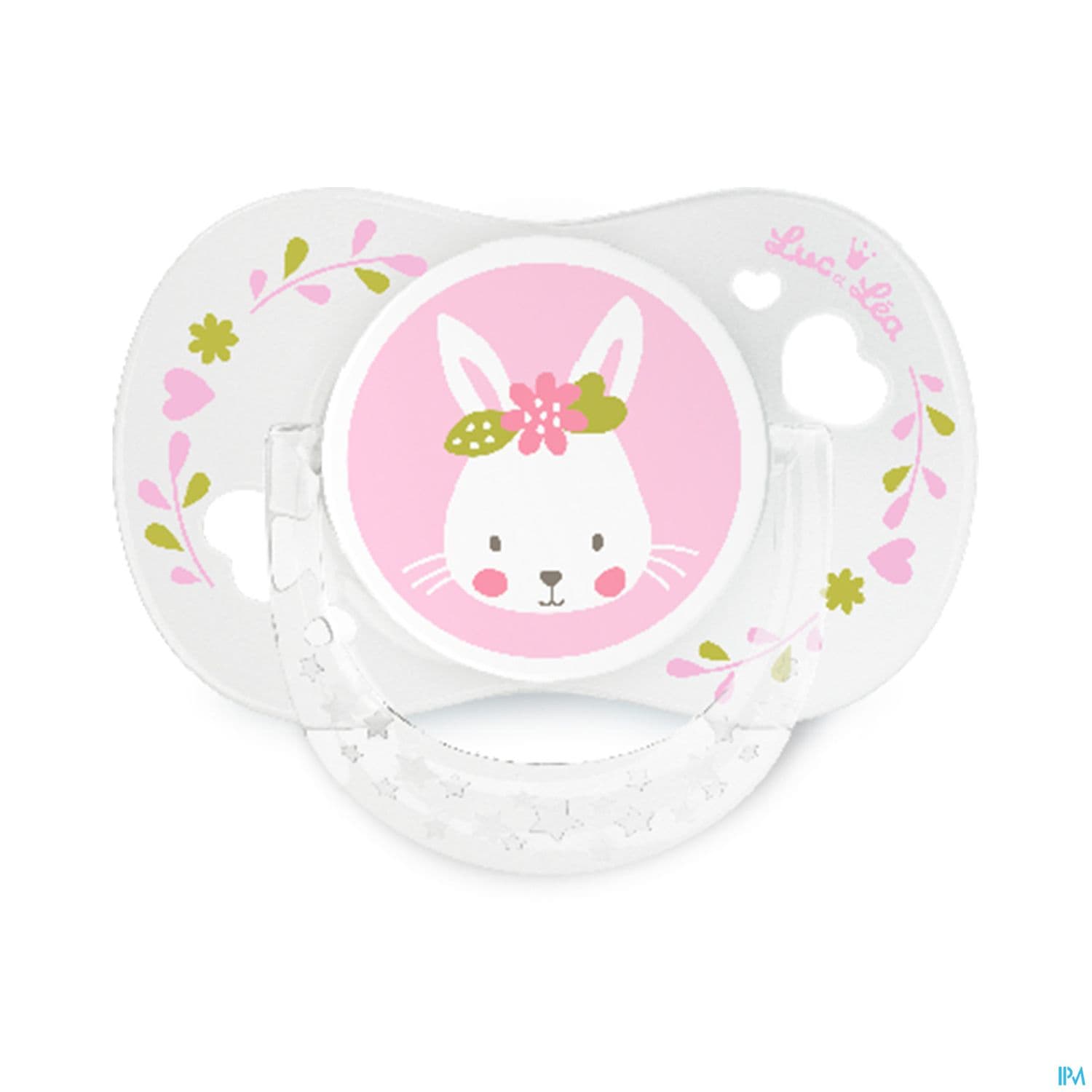 Luc Et Lea Sucette Anatomique Fille Anneau 0/6m X2