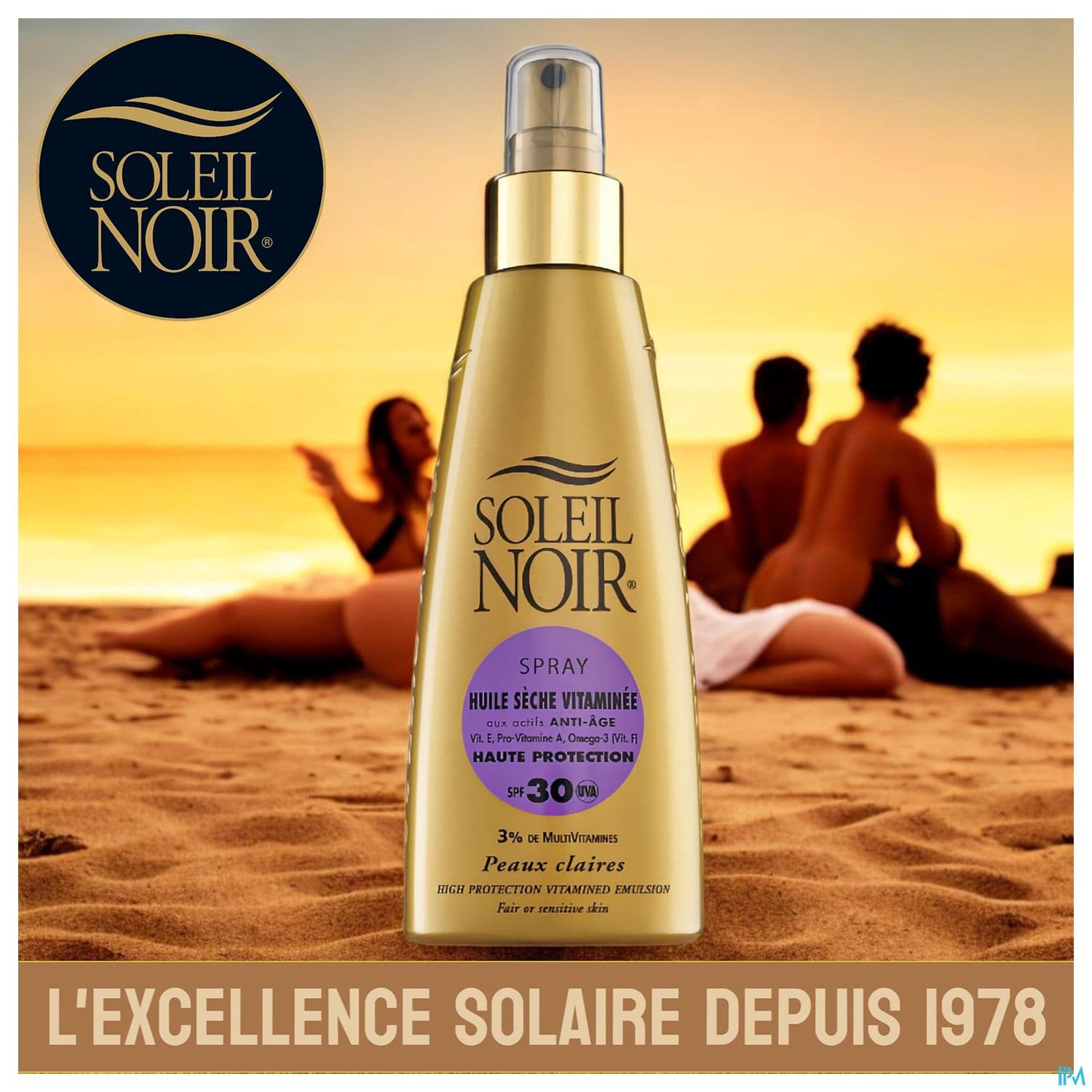 SOLEIL NOIR HLE SEC VIT30 SPR150ML