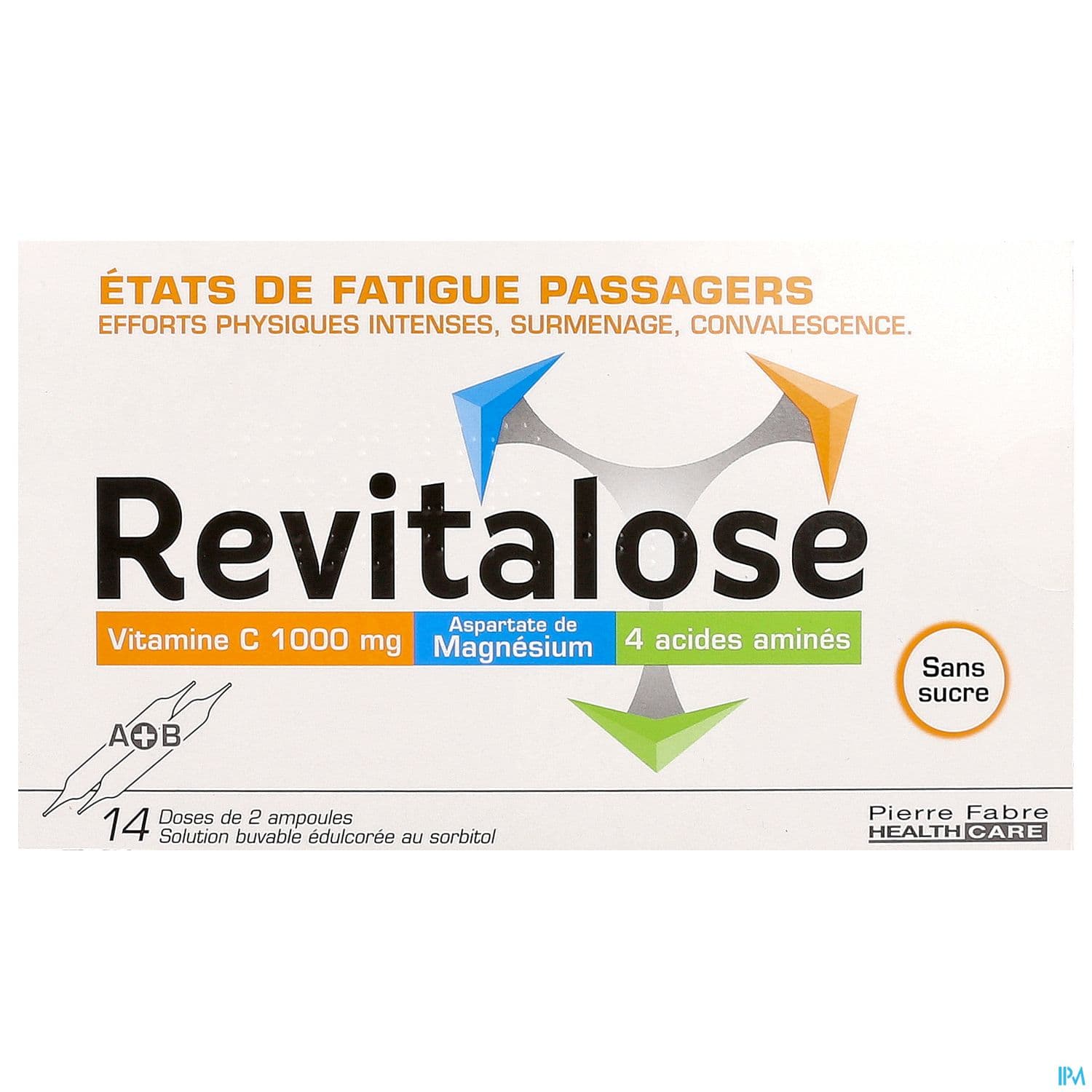 Revitalose Solution Buvable Ampoule 5ml 14