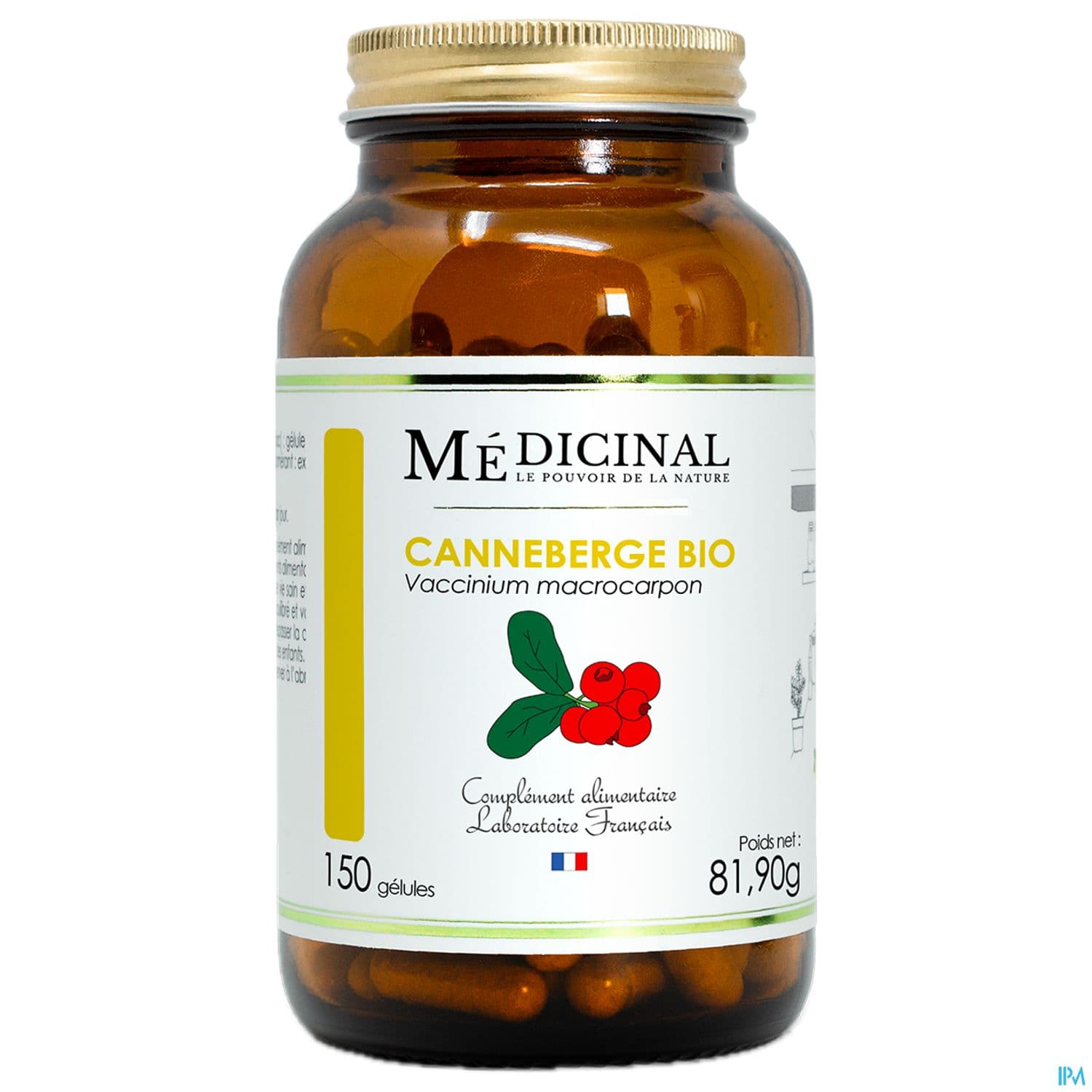 Medicinal Canneberge Bio Gelule 150