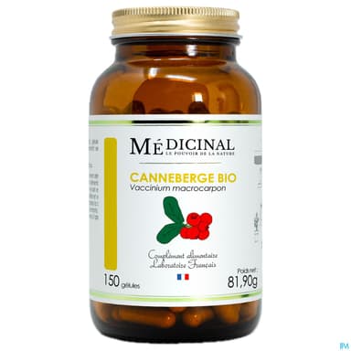 Medicinal Canneberge Bio Gelule 150