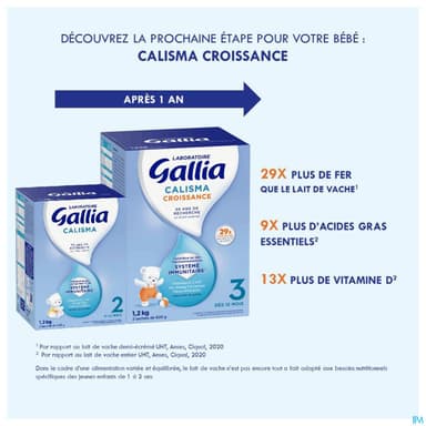 Gallia Calisma 2eme Age 1200g