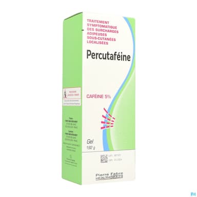 PERCUTAFEINE 5% GEL TUB 192G