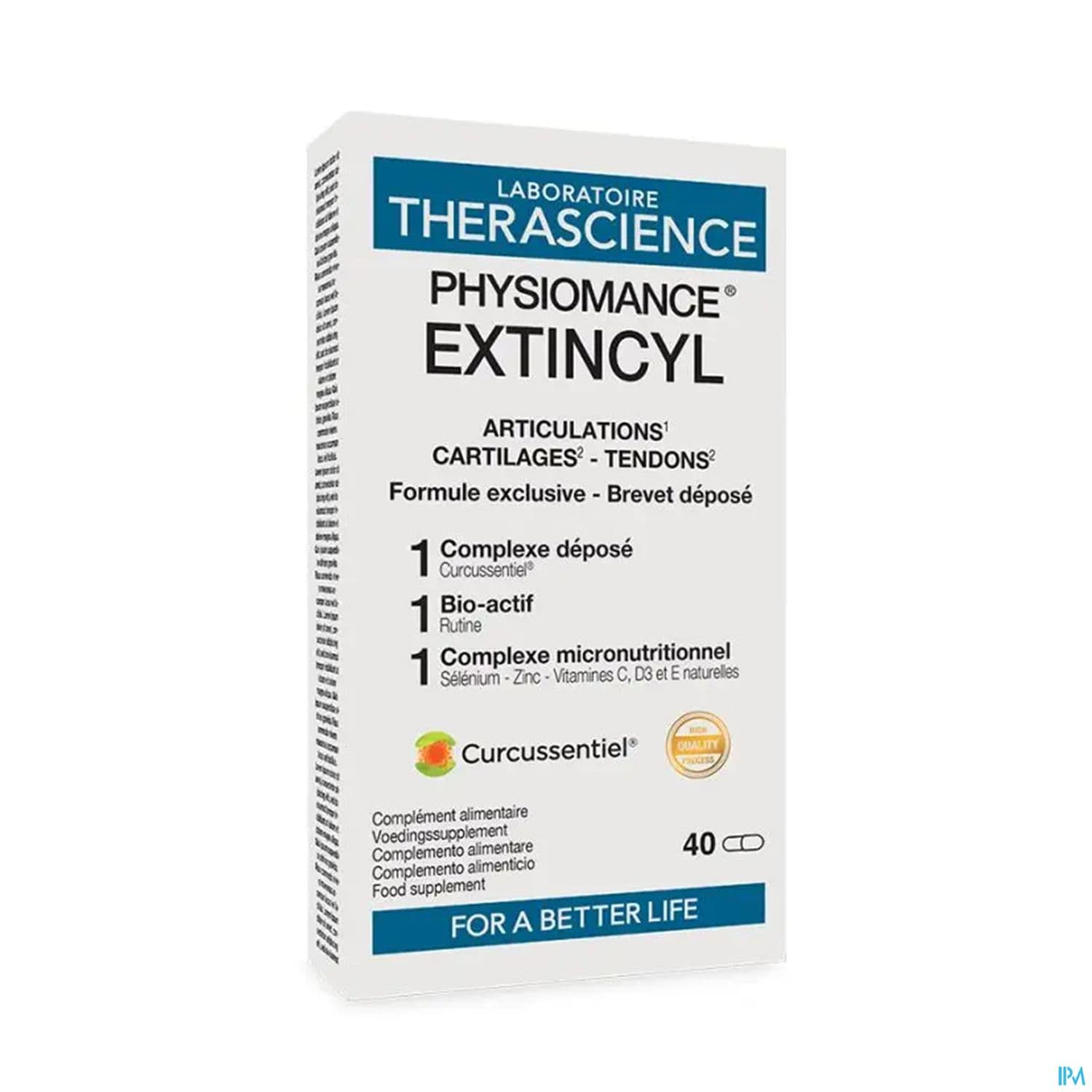 PHYSIOMANCE EXTINCYL CAPS 40 — Pharmacie Royale - Saint-Cloud