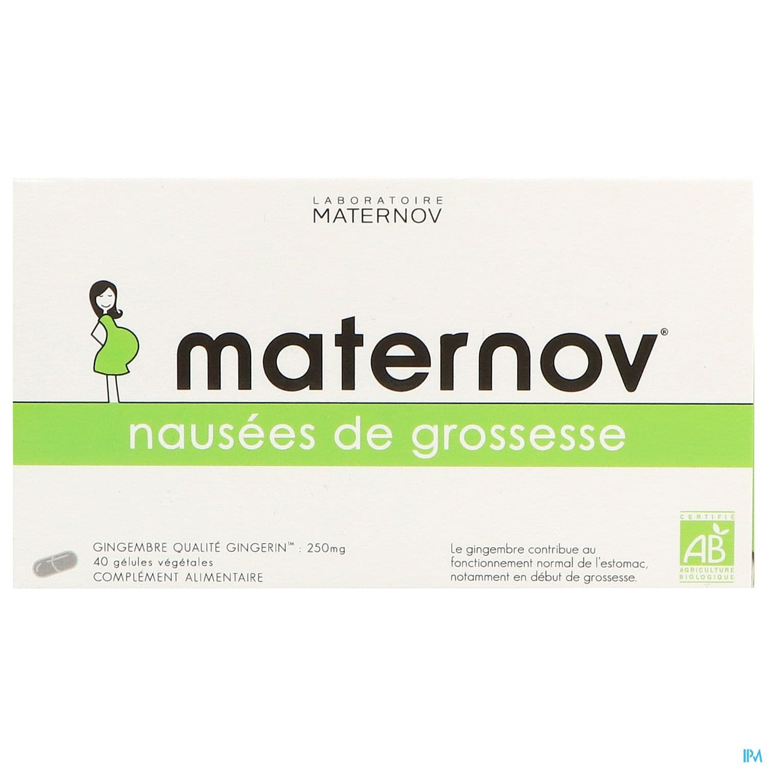 MATERNOV NAUSEE 10JOURS GELUL40