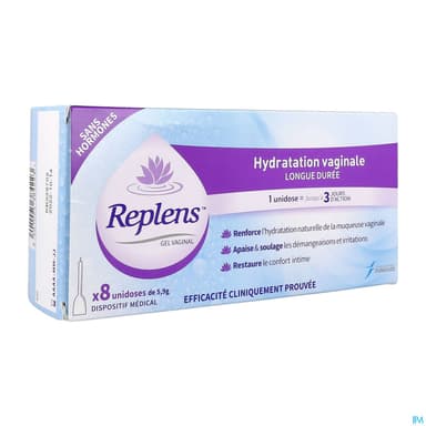 REPLENS GEL VAGINAL UNIDOS BT8