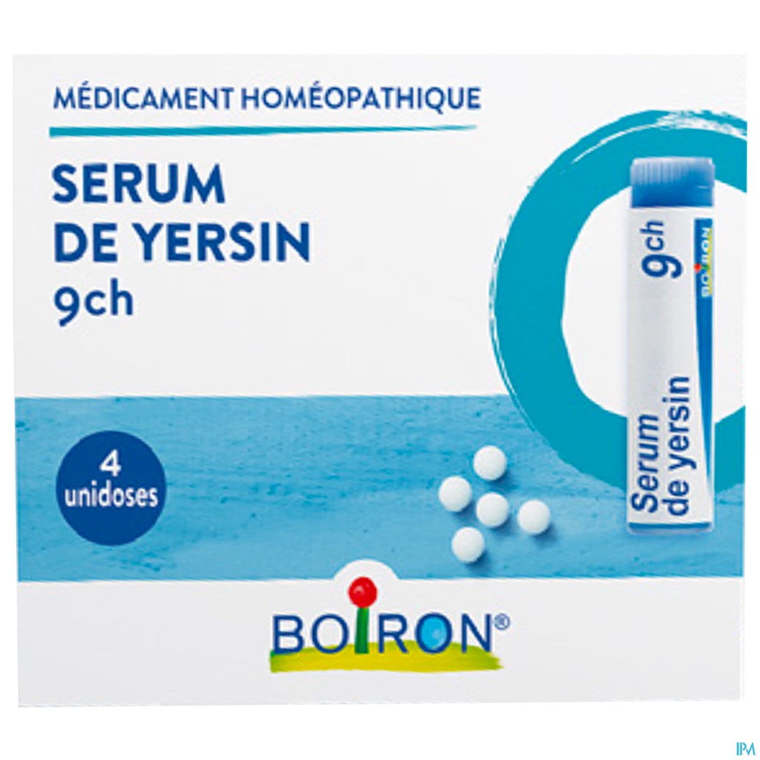 Boiron Serum De Yersin 9ch Globules 1g X3
