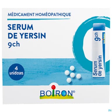 Boiron Serum De Yersin 9ch Globules 1g X3