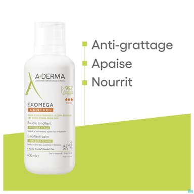 A-DERMA EXOMEGA CONT BAUM 400ML