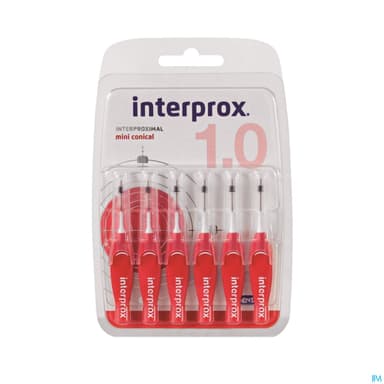 Interprox Mini Conical Rouge 2-4mm 31195