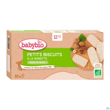 BABYBIO PETIT BISCUIT NOISET 160G