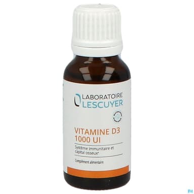 VITAMINE D3 1000 UI LESCUYER 20ML