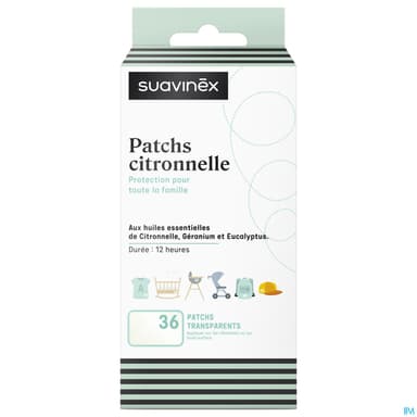 Suavinex Patch Citronnelle 36