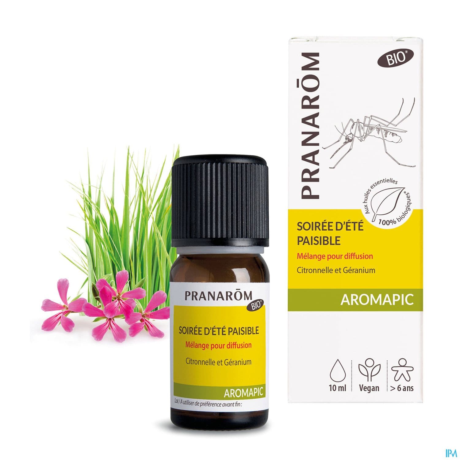 Pranarom Aromapic Melange Diffusion Soiree Ete Bio 30ml