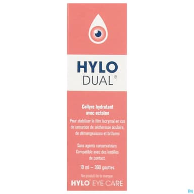 HYLO DUAL COLLYRE 10ML