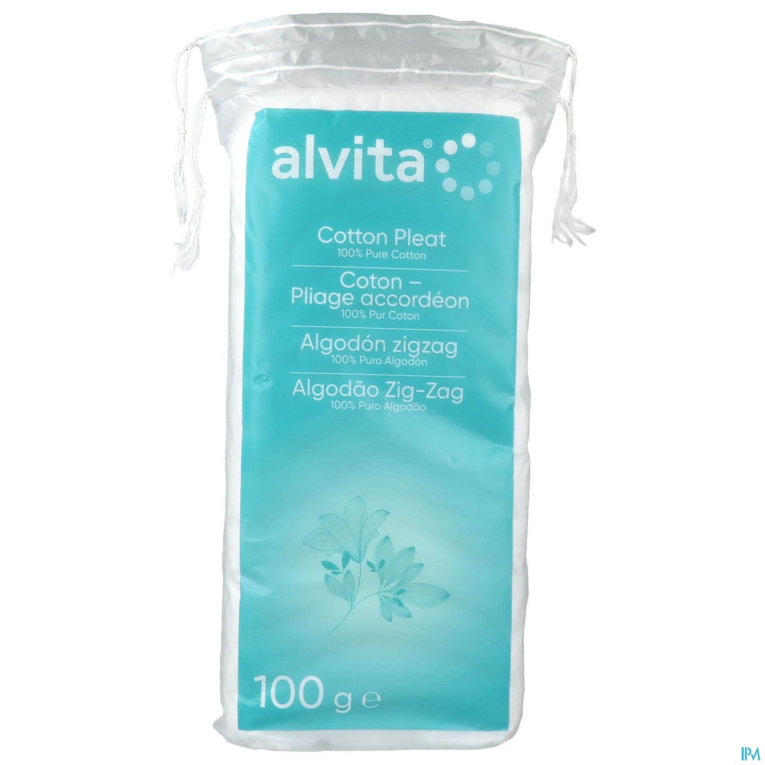 Alvita Coton Hydrophile Dermatologique 100g
