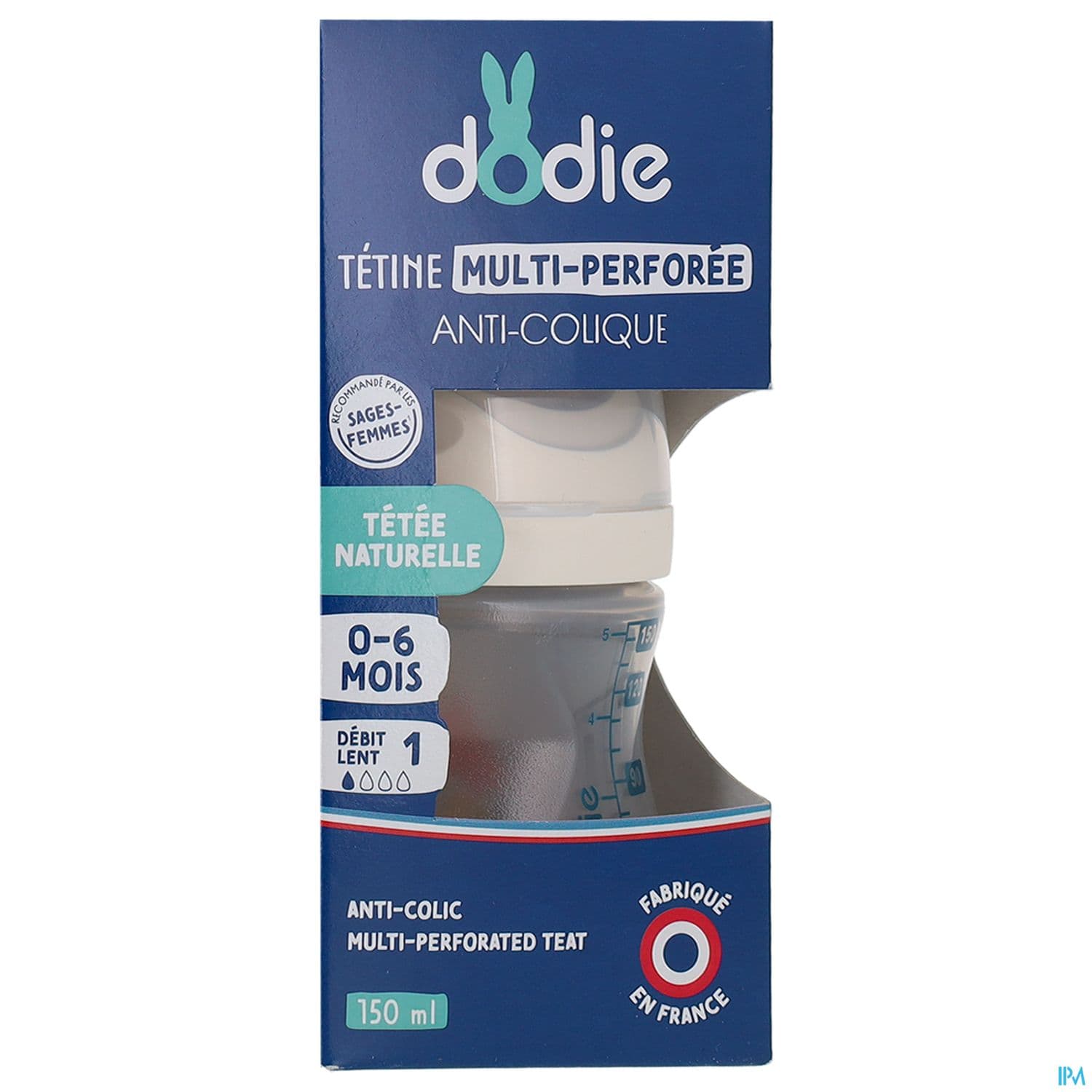 DOD BIB TEAT&RING ROSE 0+ 150ML