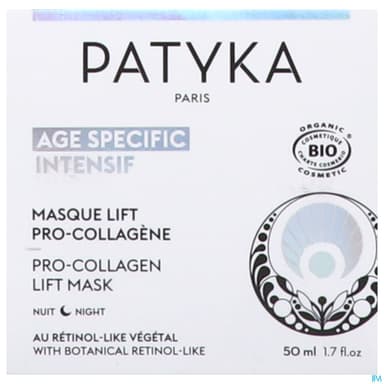 Patyka Masque Lift Pro Collagene Nuit 50ml