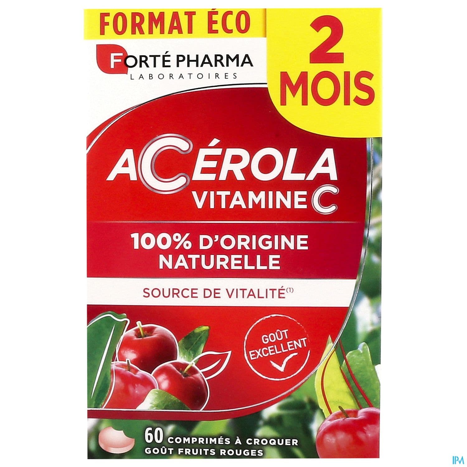 ACEROLA FORTE PHARMA CPR CROQ 60