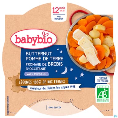 BABYBIO BON/NUIT PDT RGE/FROMAG230