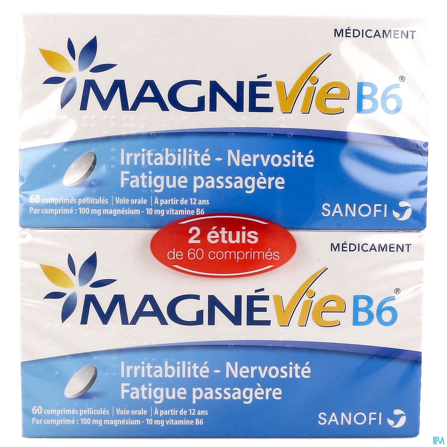 Magnevie B6 100mg/10mg Comprime 60 X2