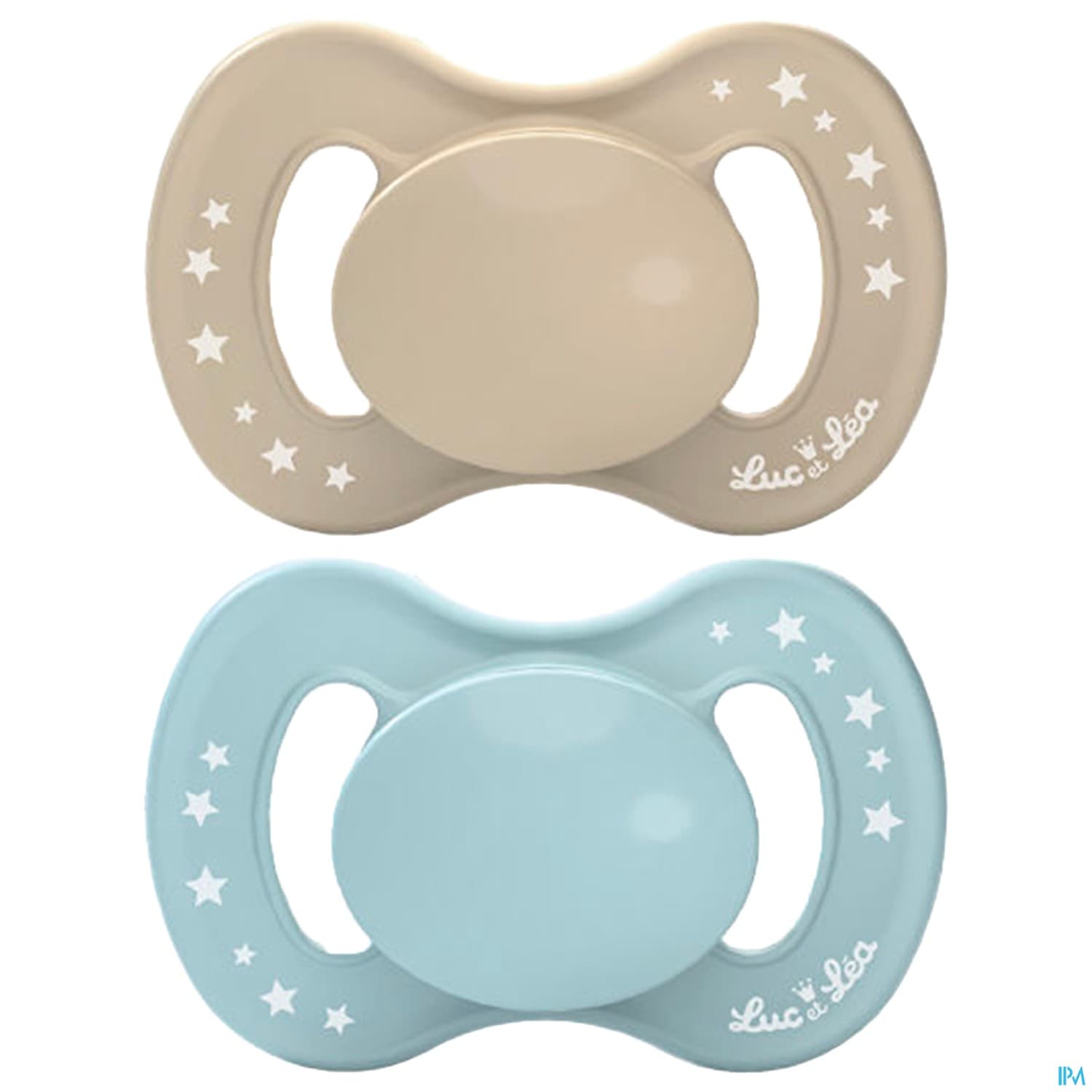 Luc Et Lea Sucette Anatomique Bio Mixte 0/6m X2