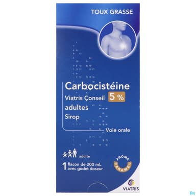 CARBOCISTEINE 5% AD MYL SP 200ML