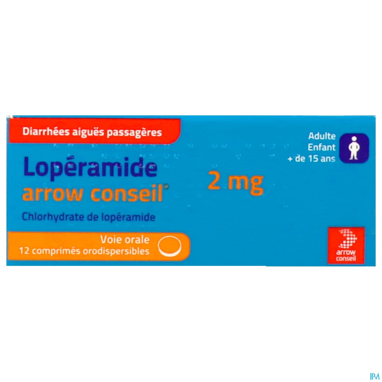 LOPERAMIDE 2MG ARW CONS CPR ORO 12