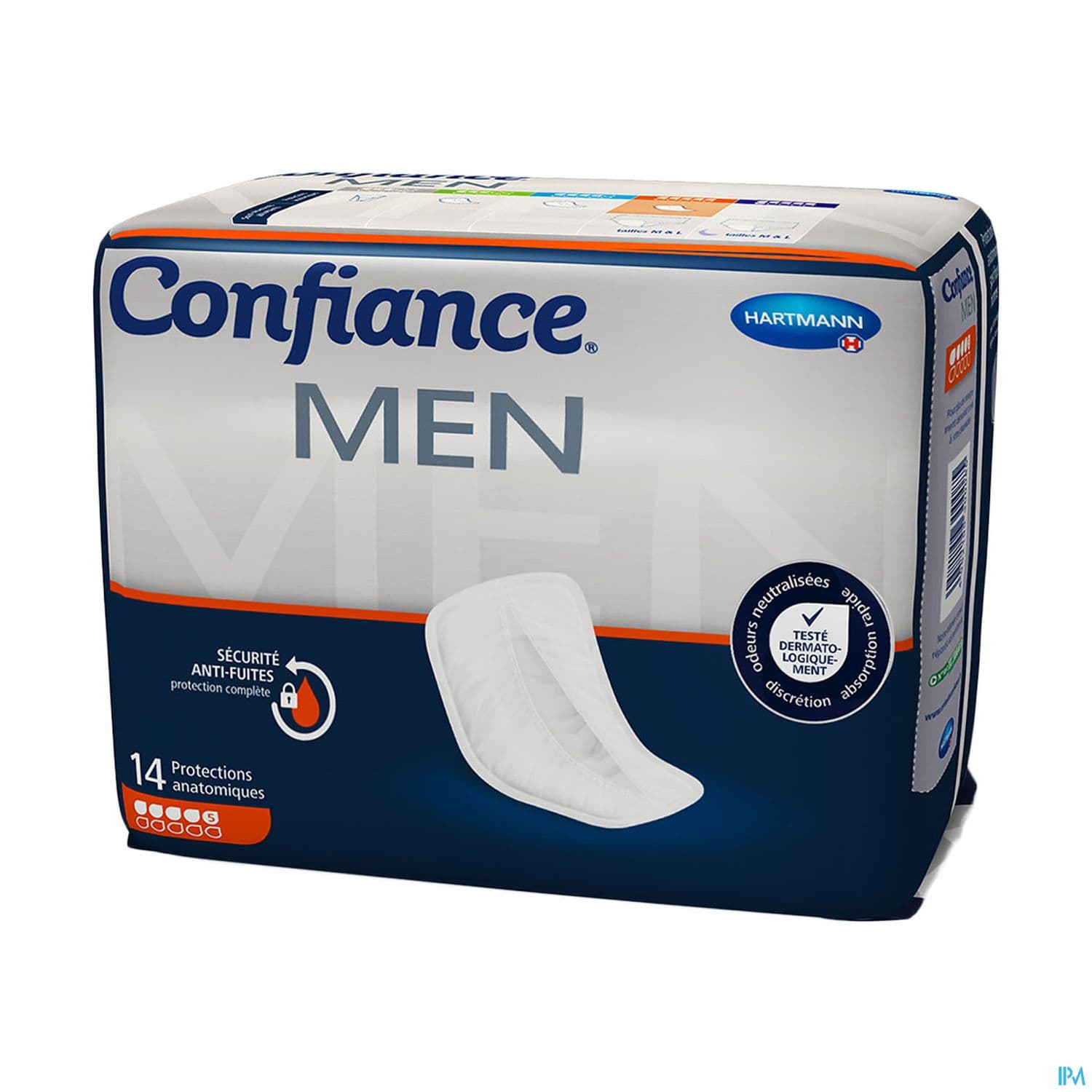 CONFIANCE MEN ABSORPTION 5G SACH14 — Pharmacie des Rives du Cher