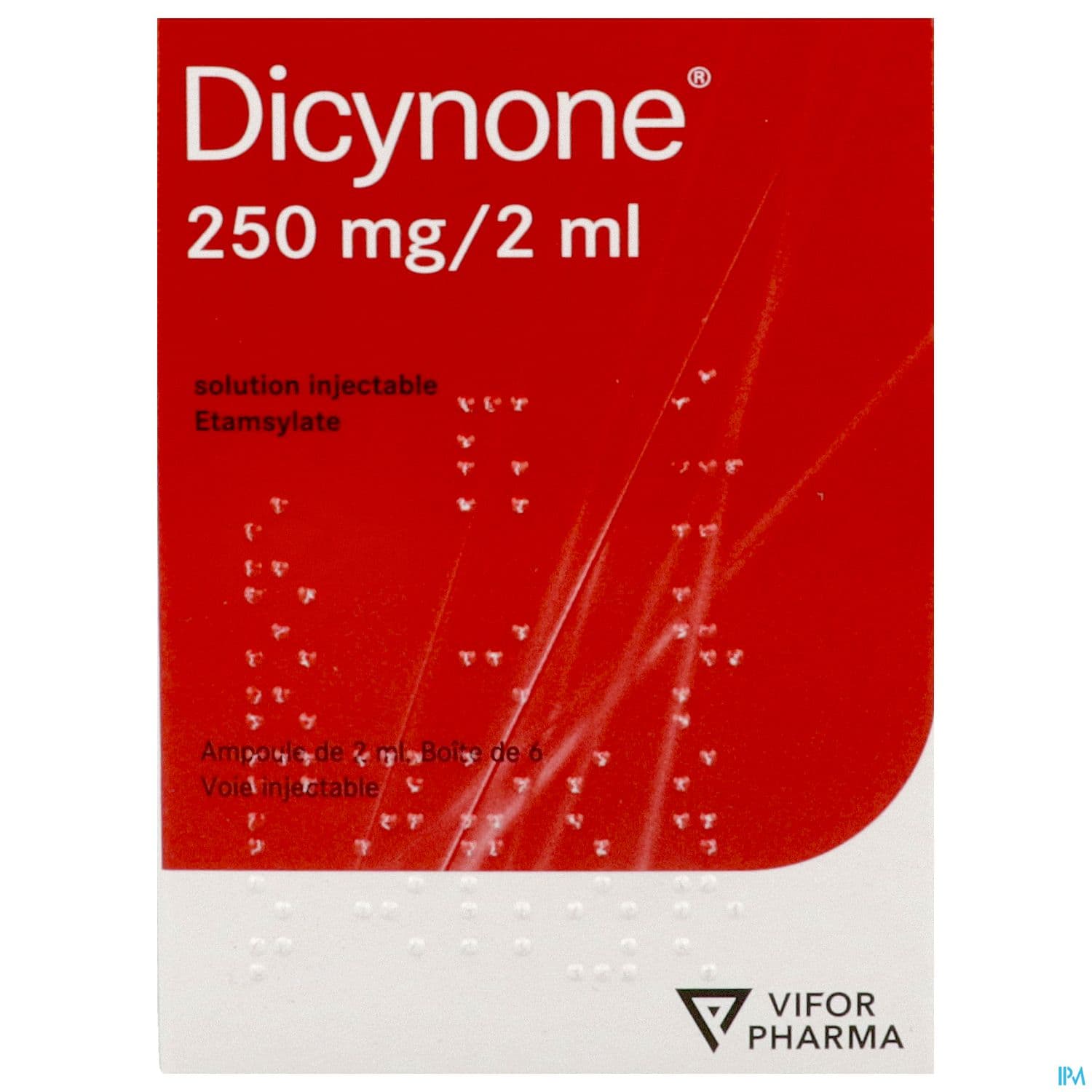 DICYNONE 250MG/2ML AMP INJ 6
