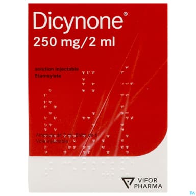 DICYNONE 250MG/2ML AMP INJ 6