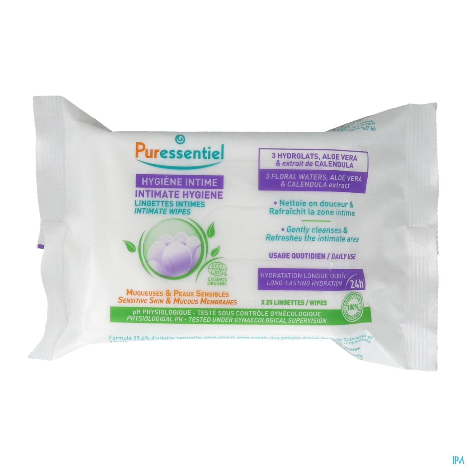PURESSENTIEL LINGET INTIME BIO X25