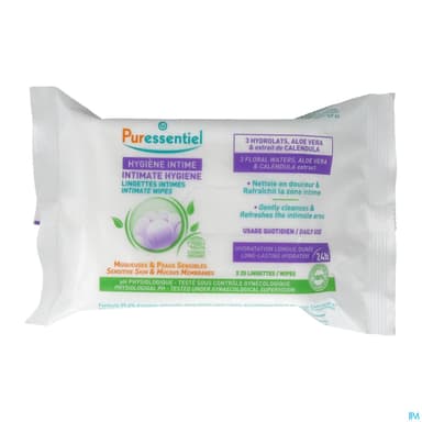PURESSENTIEL LINGET INTIME BIO X25