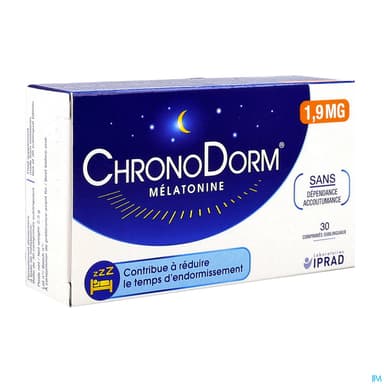 CHRONODORM MELATONINE 1,9MG CPR30