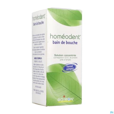 Homeodent Bain De Bouche Solution 125ml