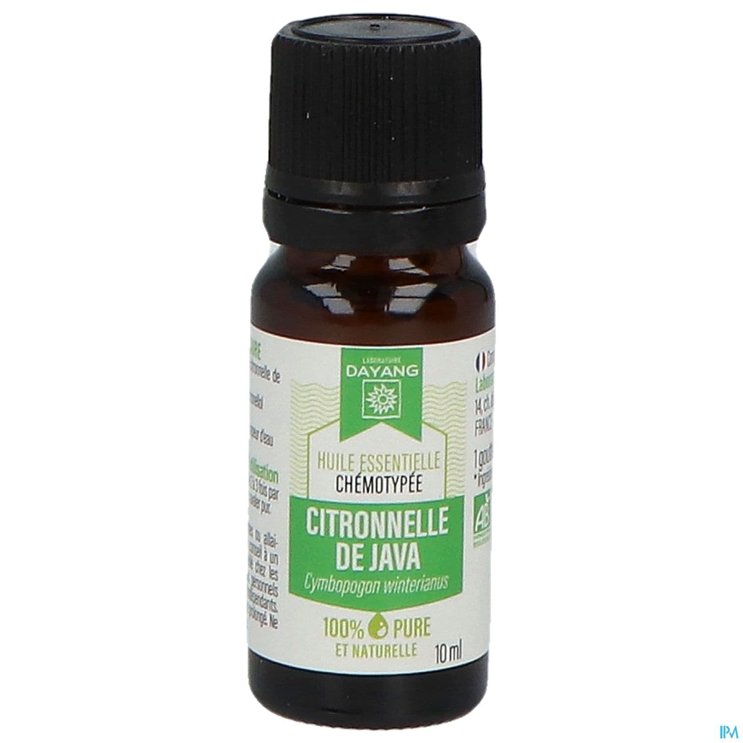 Dayang Huile Essentielle Citronelle De Java Bio 10ml