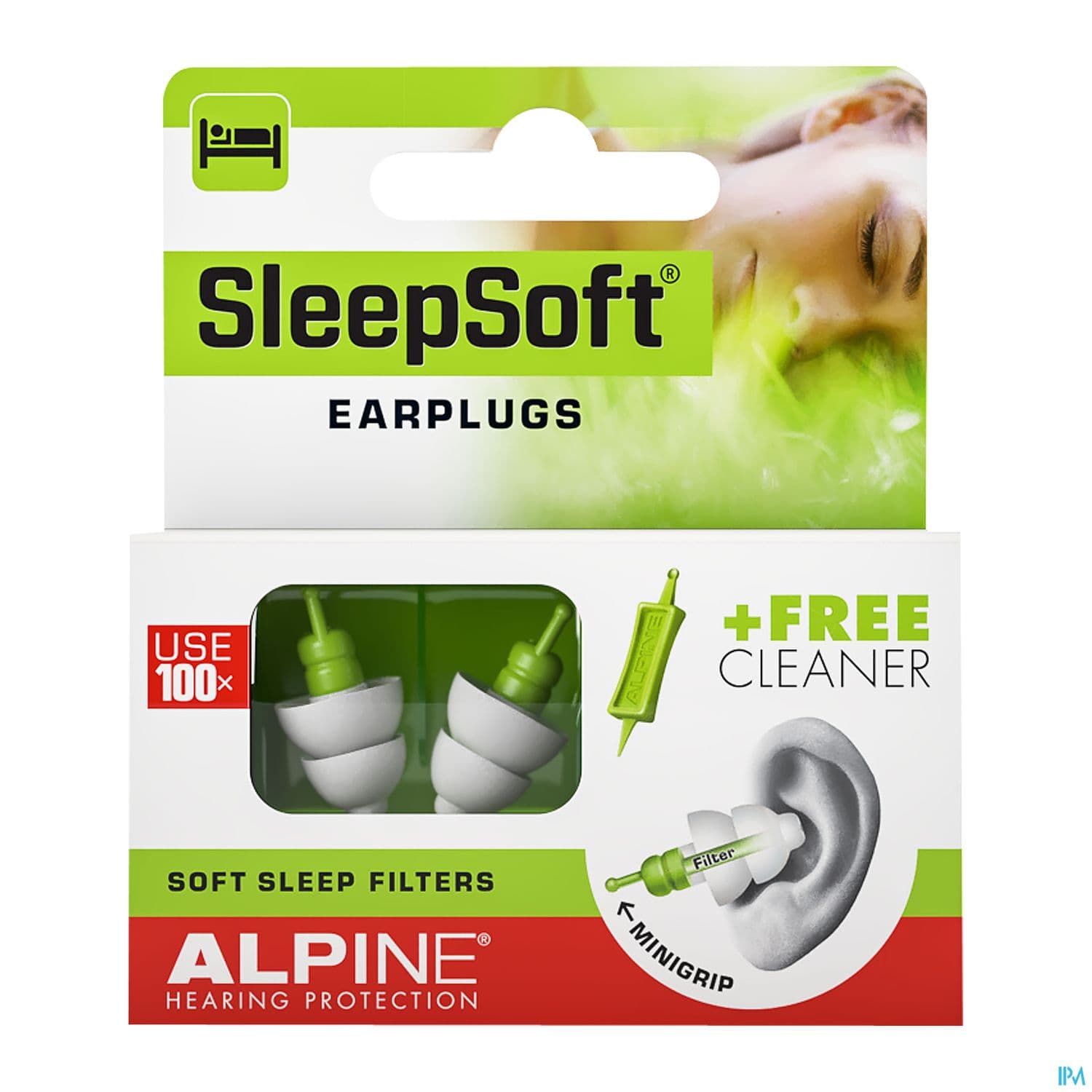 Alpine Sleepsoft Bouchon Oreille Sommeil X2
