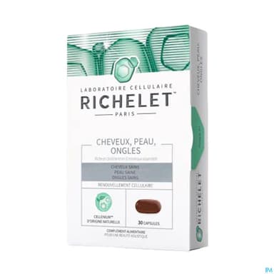 RICHELET CHEVEUX/PEAU/ONGLE CAPS30