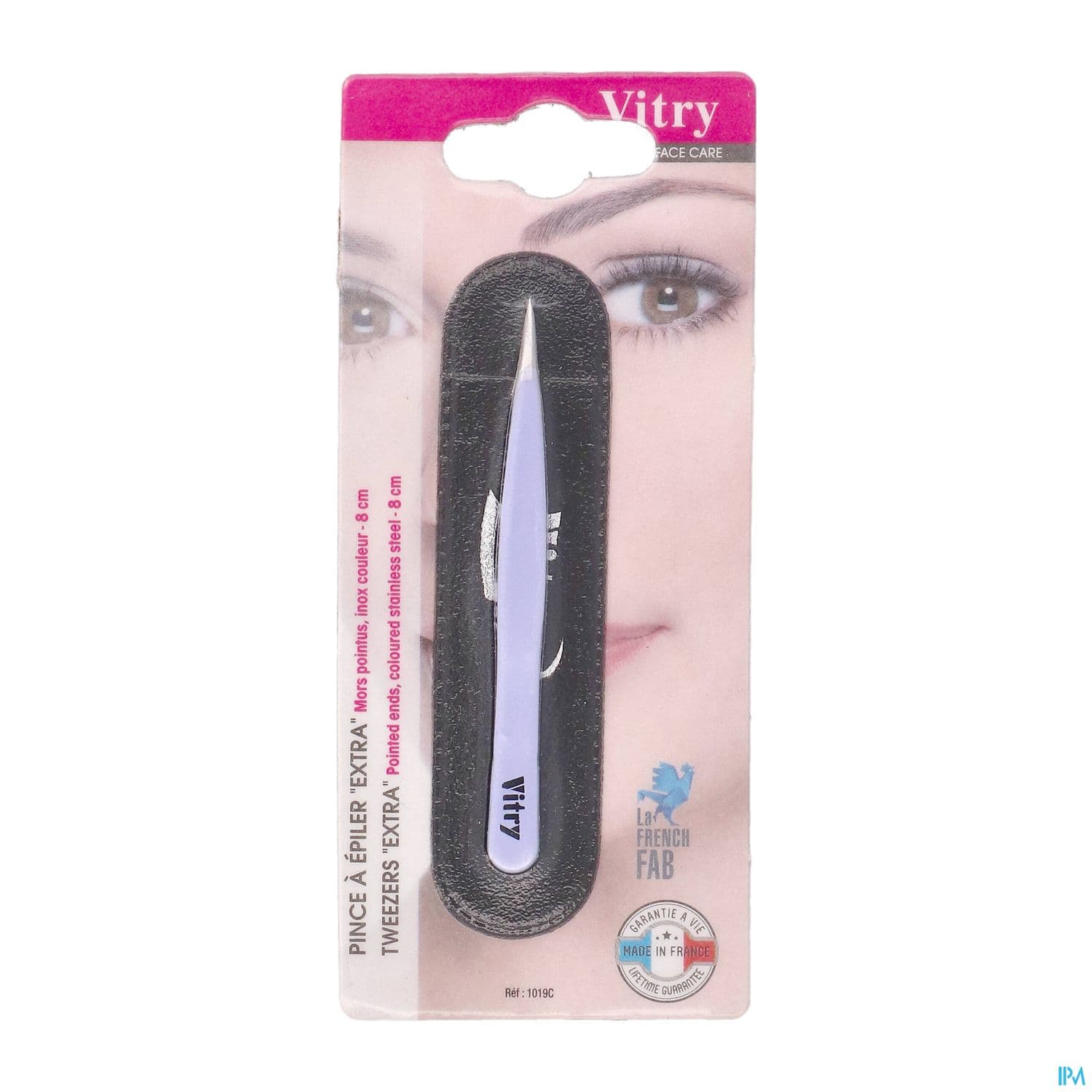 Vitry Pince Epil Extra Couleur Mors Pointus