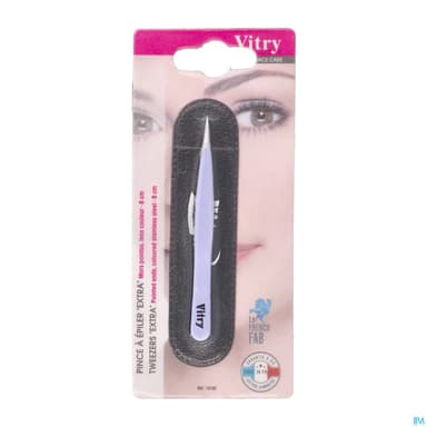 Vitry Pince Epil Extra Couleur Mors Pointus