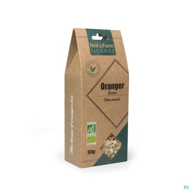 NAT&FORM TIS ORANGER BIO 80G