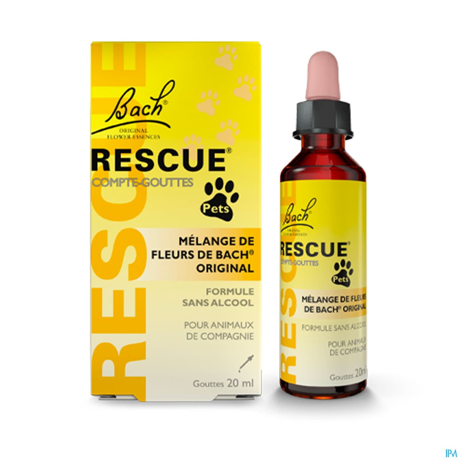 Rescue Bach Pets Compte Gouttes 20ml