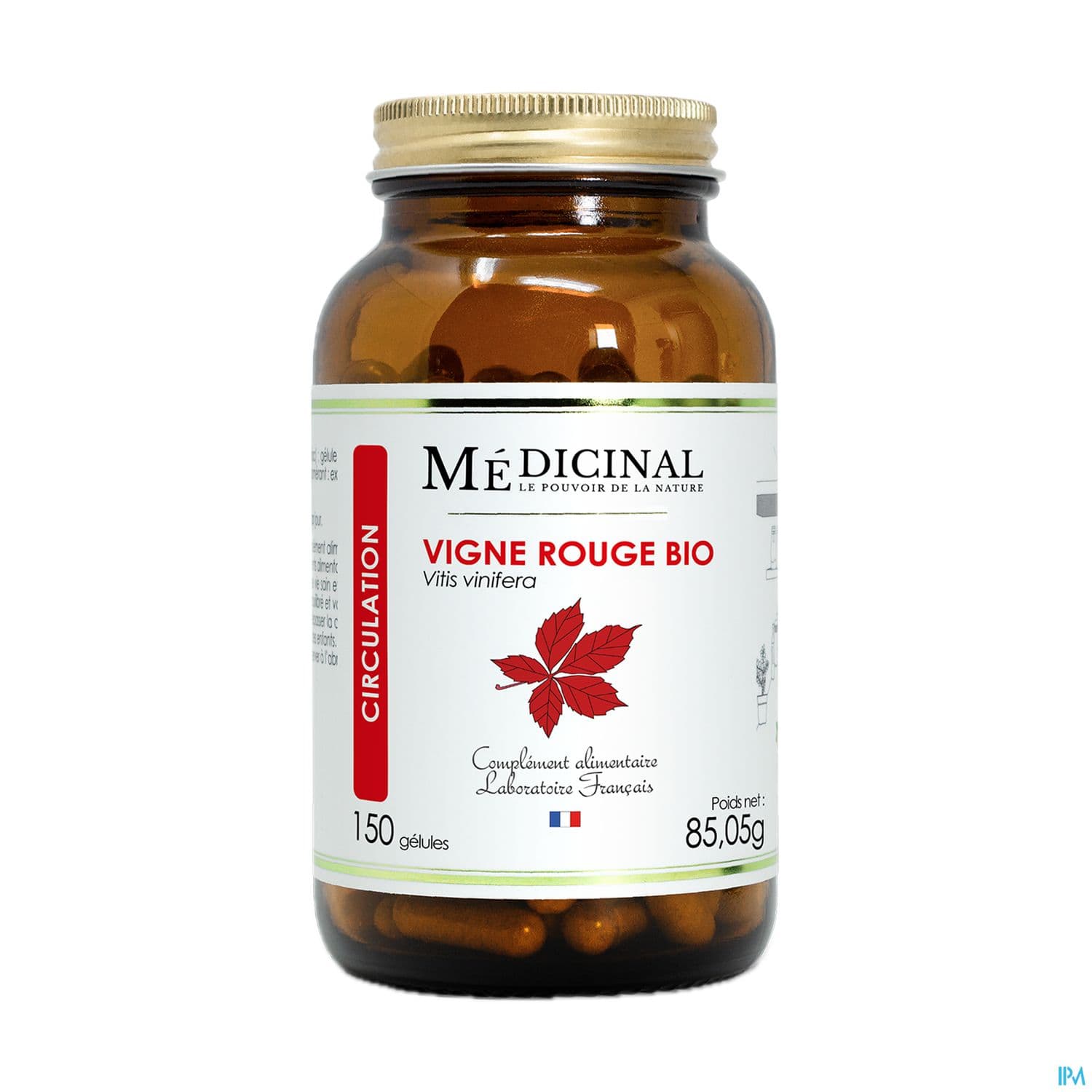 Medicinal Vigne Rouge Bio Gelule 150 — Pharmacie de Vienne Blois