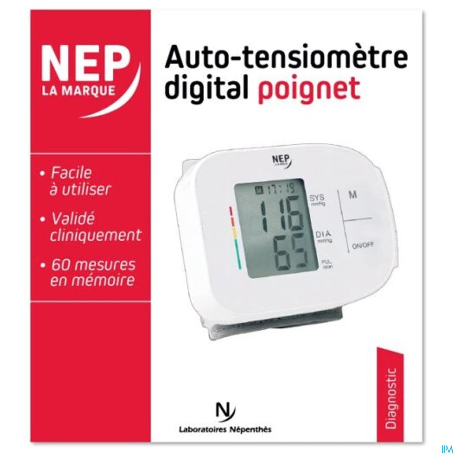 Nep Autotensiometre Poignet