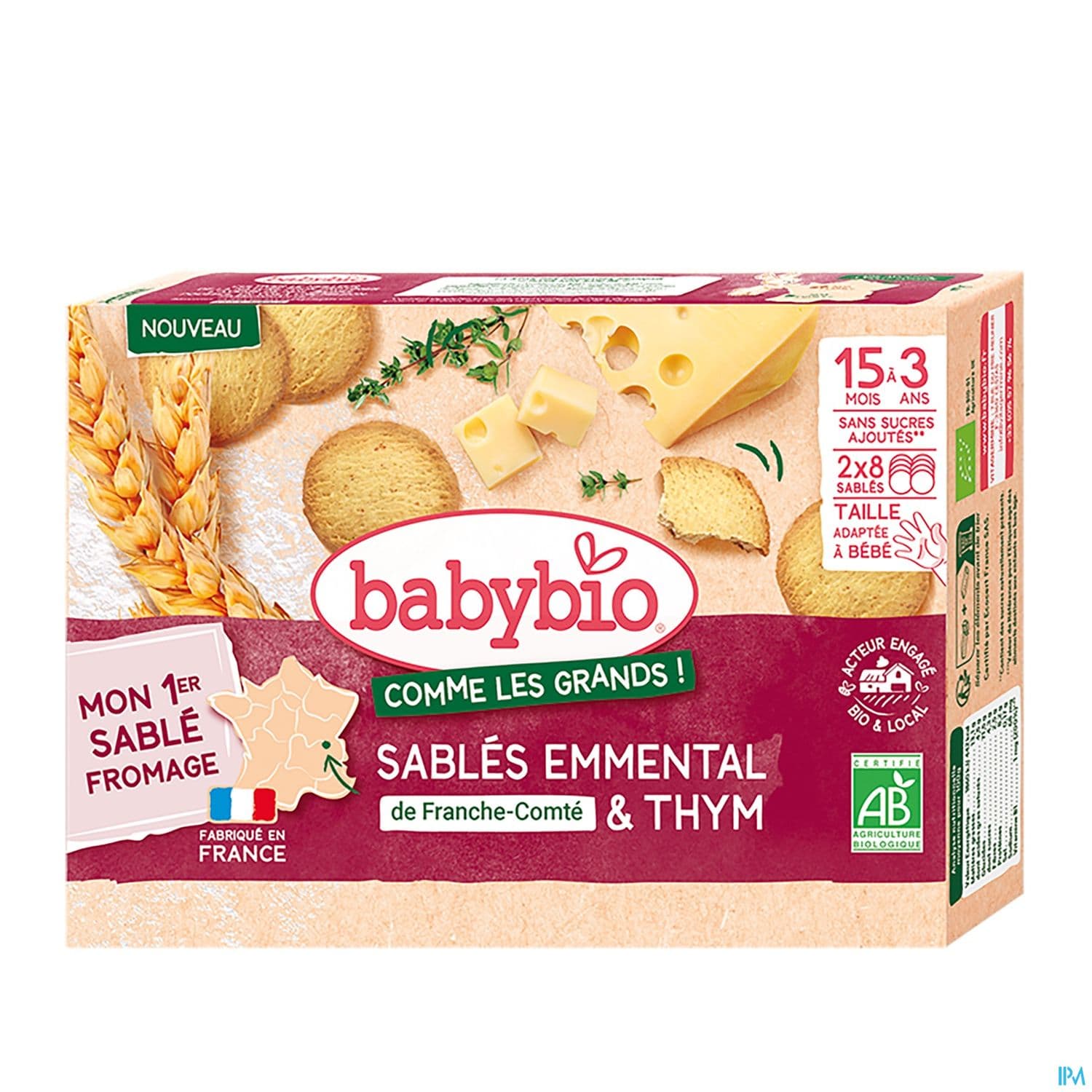 BABYBIO JUS POM/ORANG 200ML