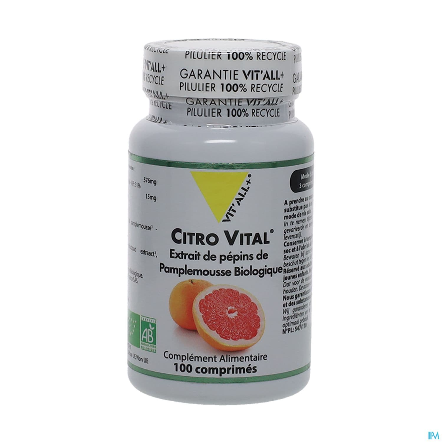 VIT ALL+ CITRO VITAL BIO CPR 100