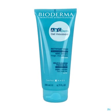 ABCDERM GEL MOUSSANT TUB 200ML