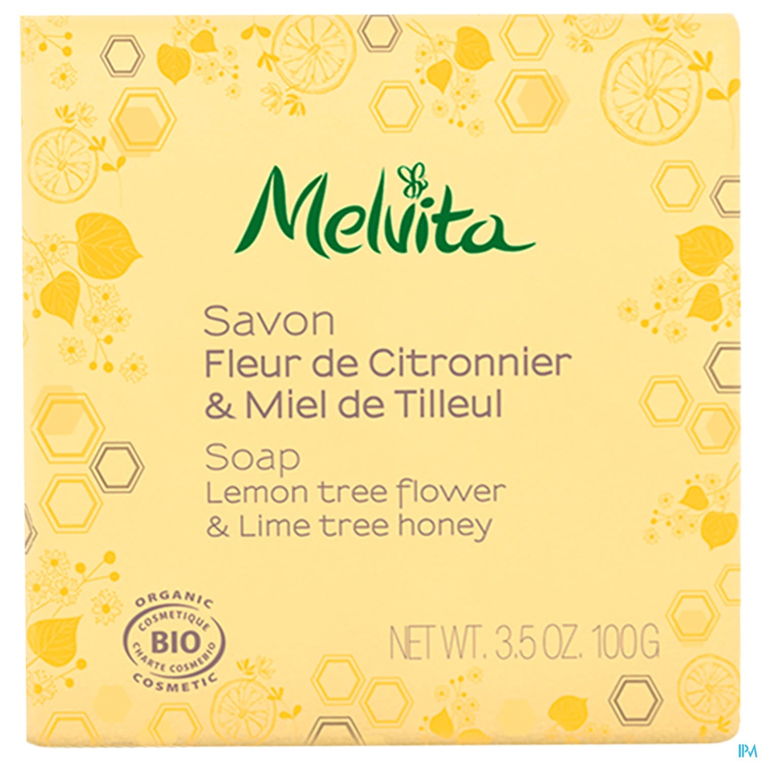 MELVITA SAV BIO CITRON/TILLEUL100G