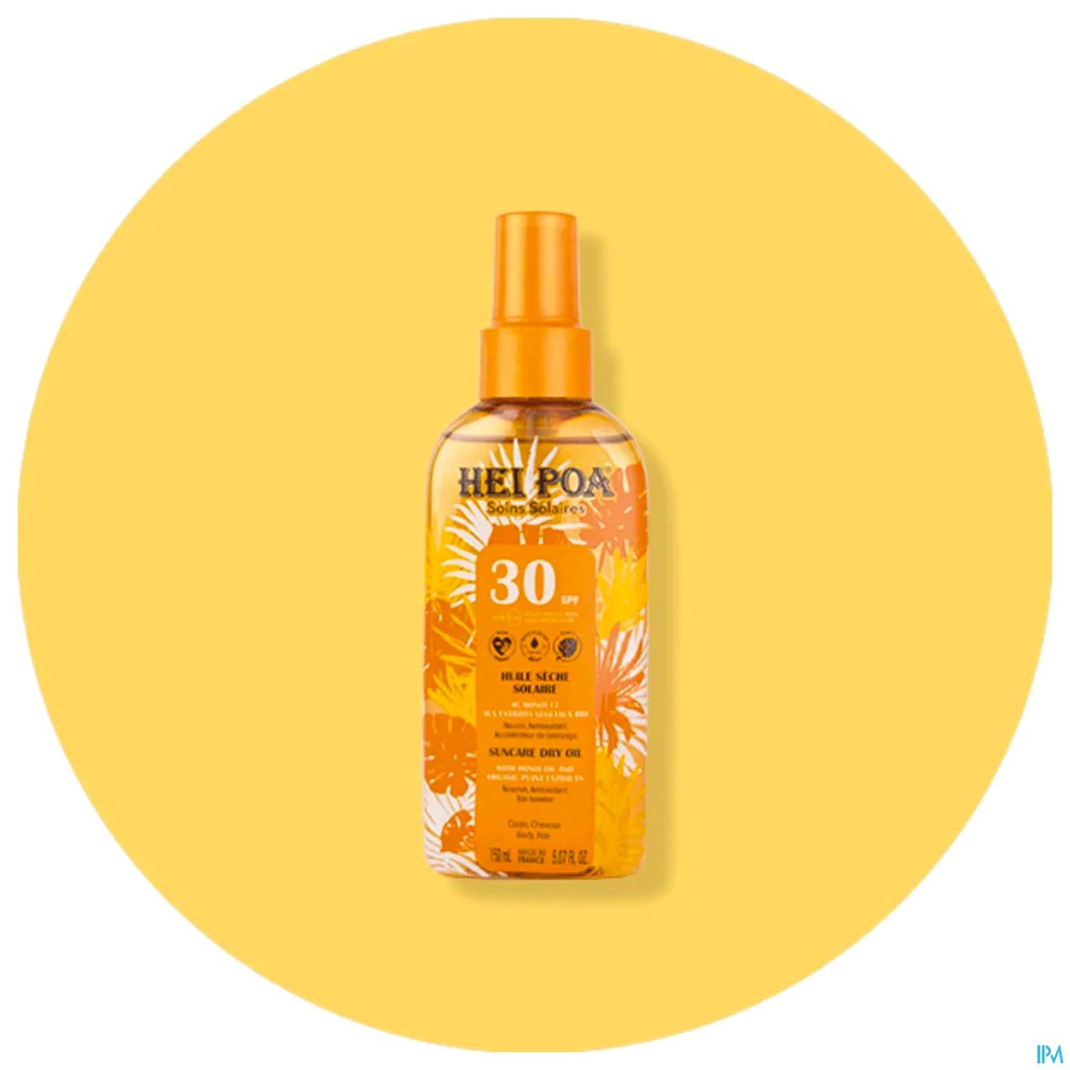 Hei Poa Huile Seche Solaire Spf30 Spray 150ml