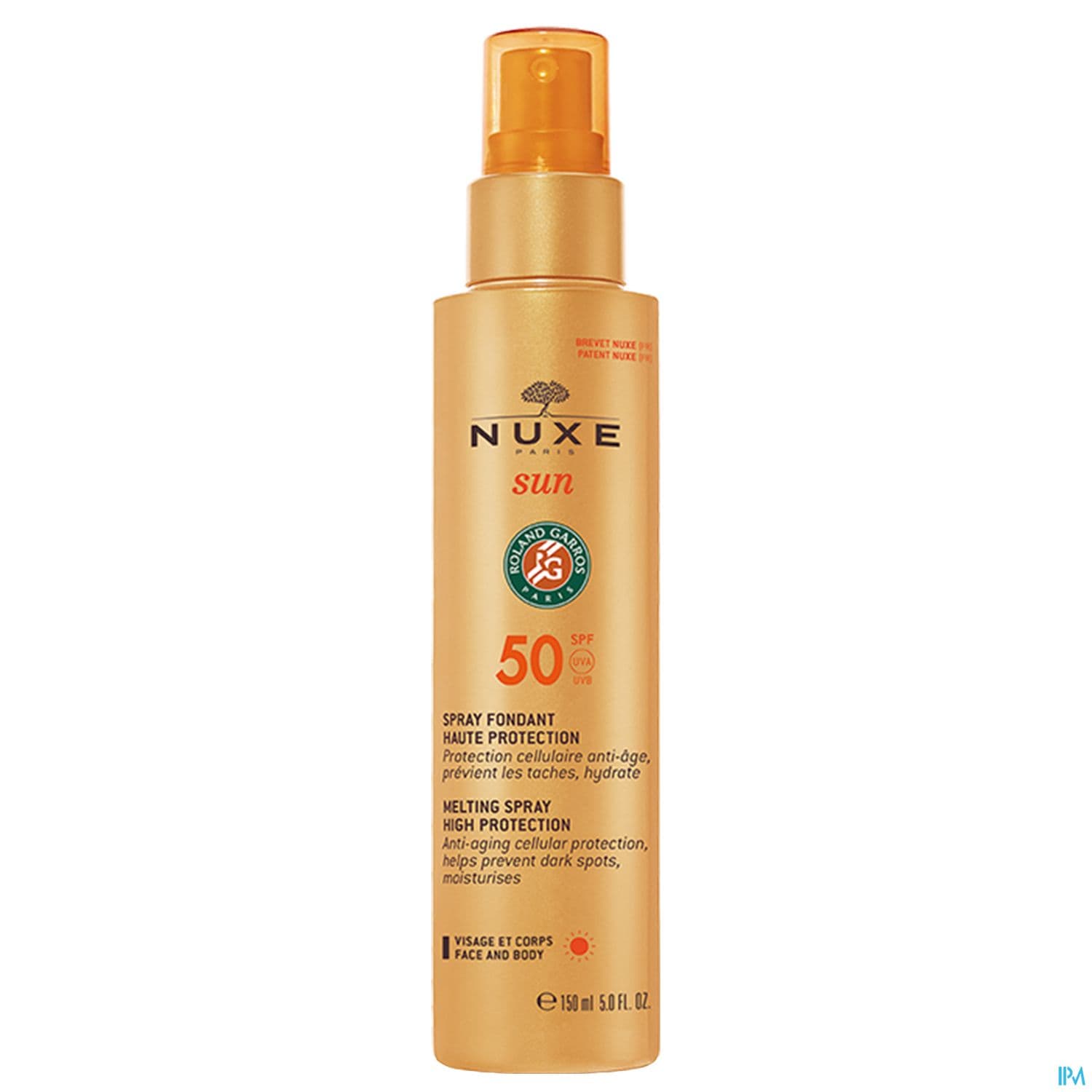 NUXE SUN SPRAY FONDANT SPF50 150ML